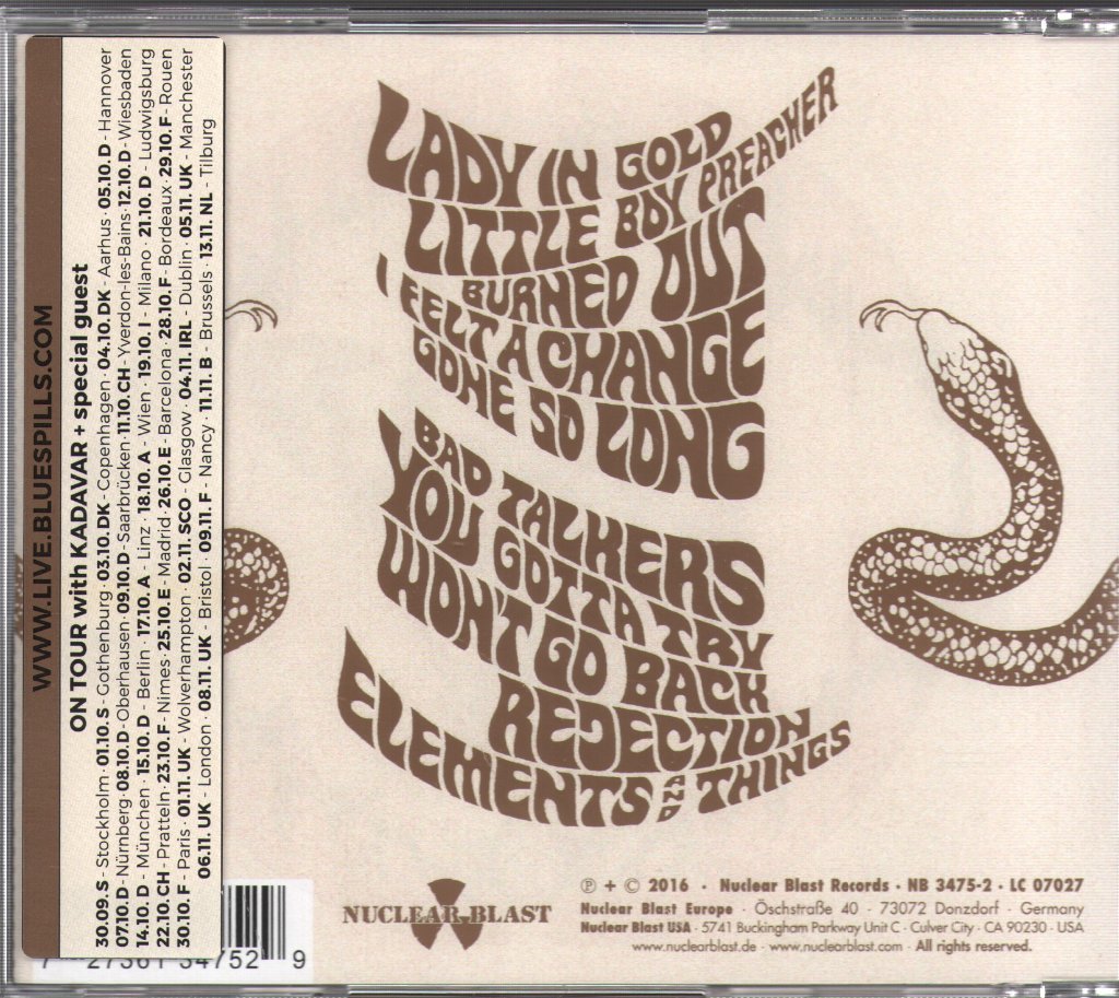 Blues Pills - Lady In Gold - Cd