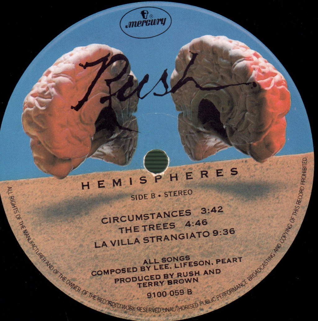 Rush - Hemispheres - Lp