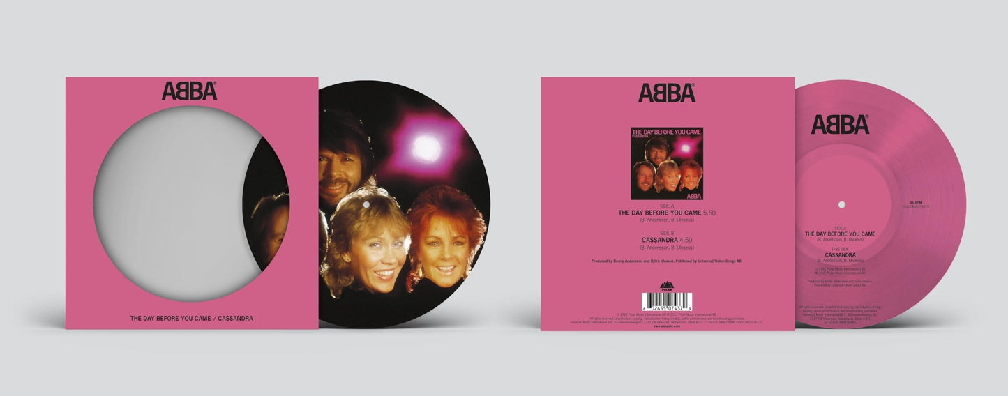 ABBA - Day Before You Came / Cassandra - 7 Inch