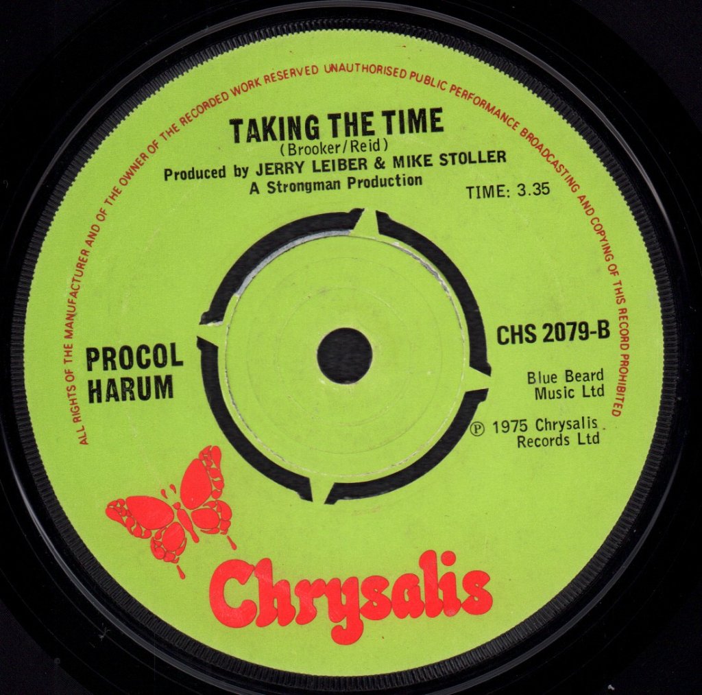 Procol Harum - Final Thrust - 7 Inch