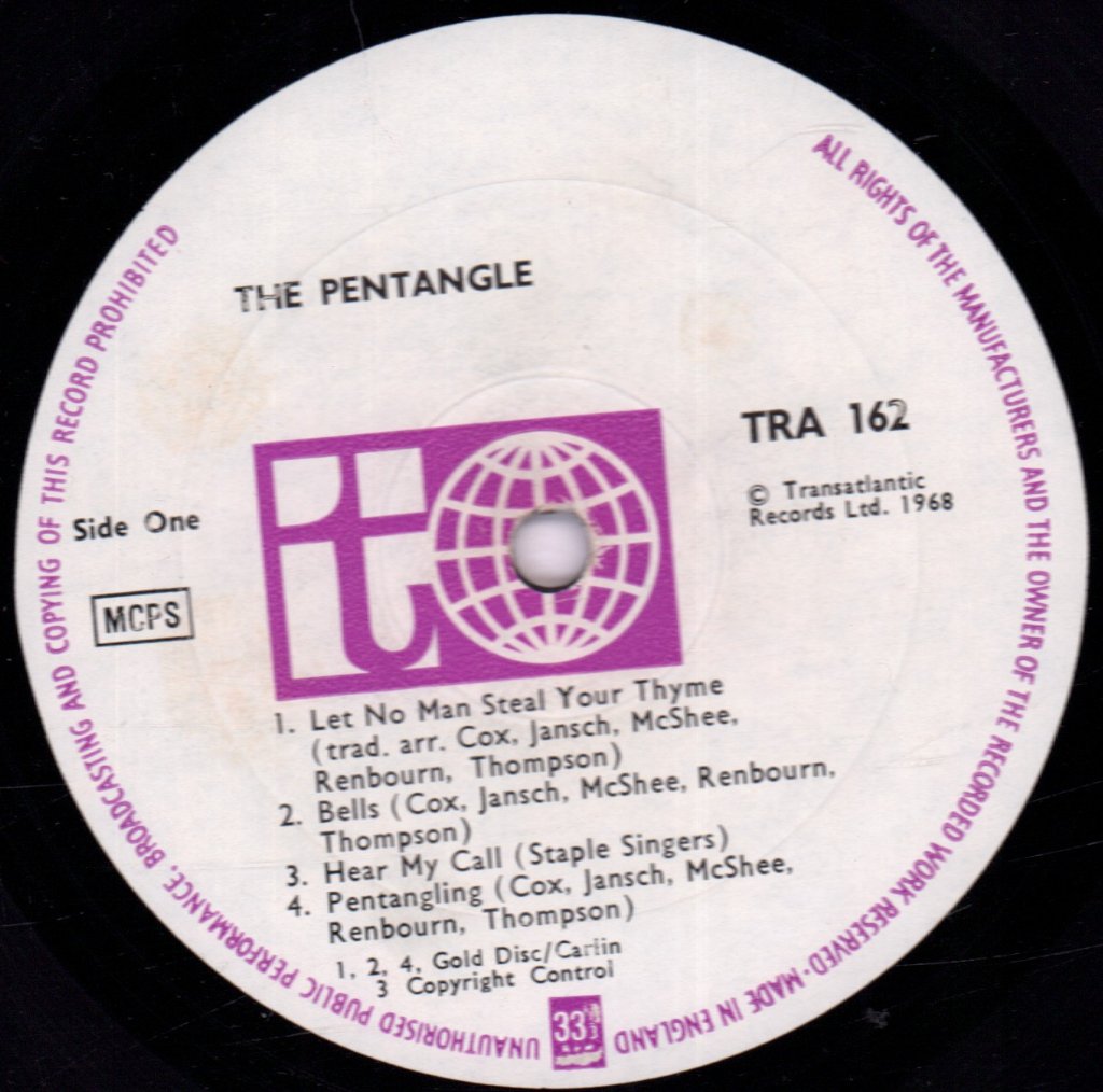 Pentangle - Pentangle - Lp