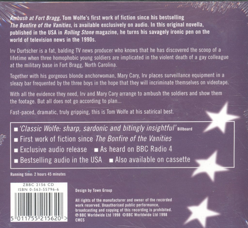Frank Muller - Tom Wolfe - Ambush At Fort Bragg - Triple Cd