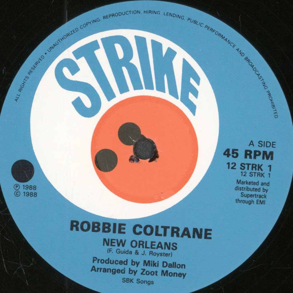 Robbie Coltrane - New Orleans - 12 Inch