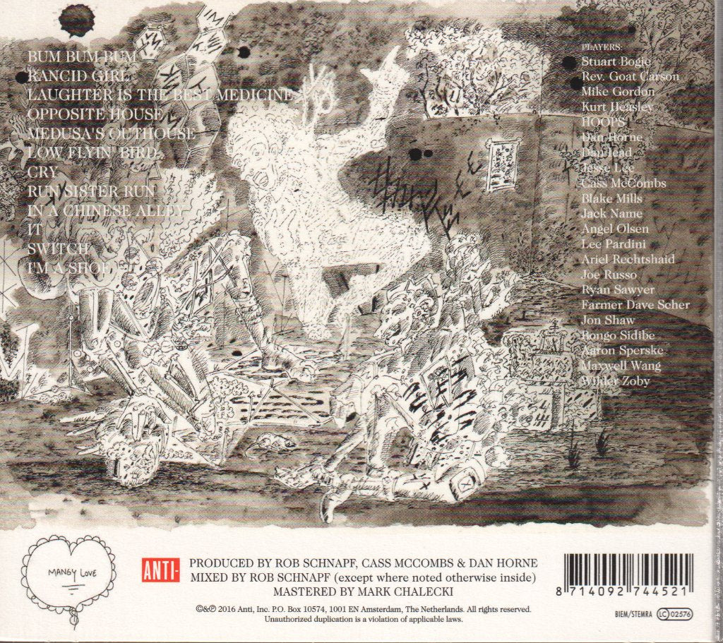 Cass Mccombs - Mangy Love - Cd