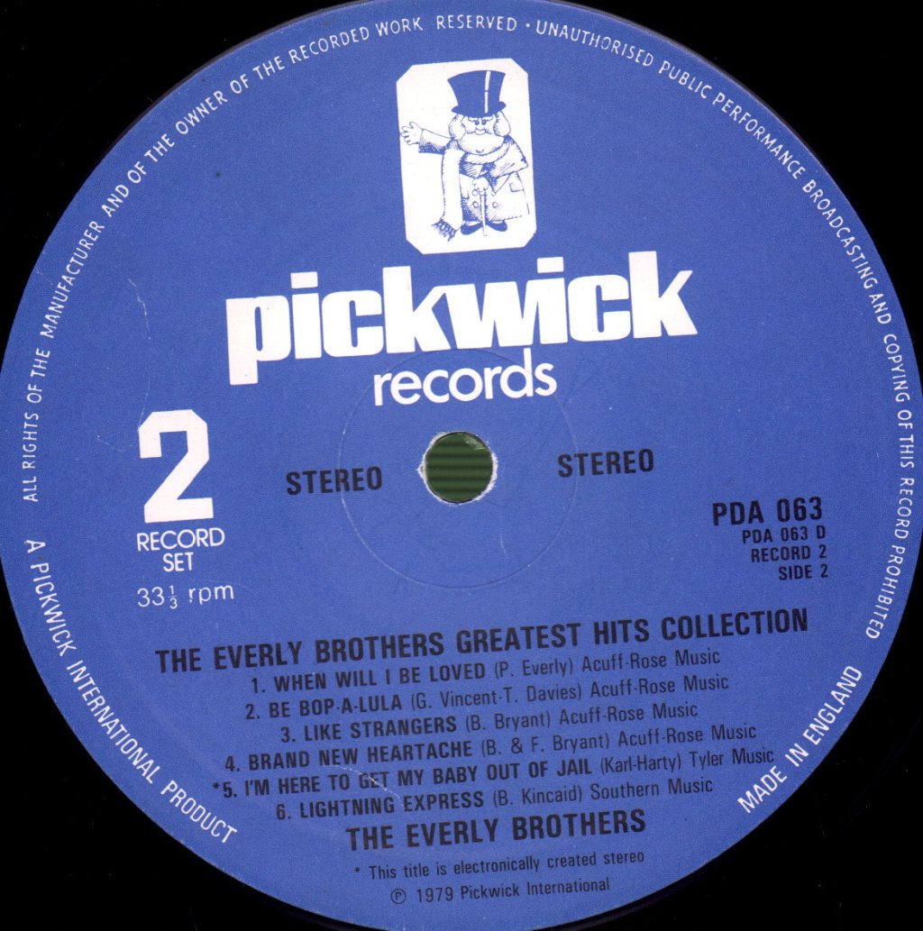 Everly Brothers - Greatest Hits Collection - Double Lp