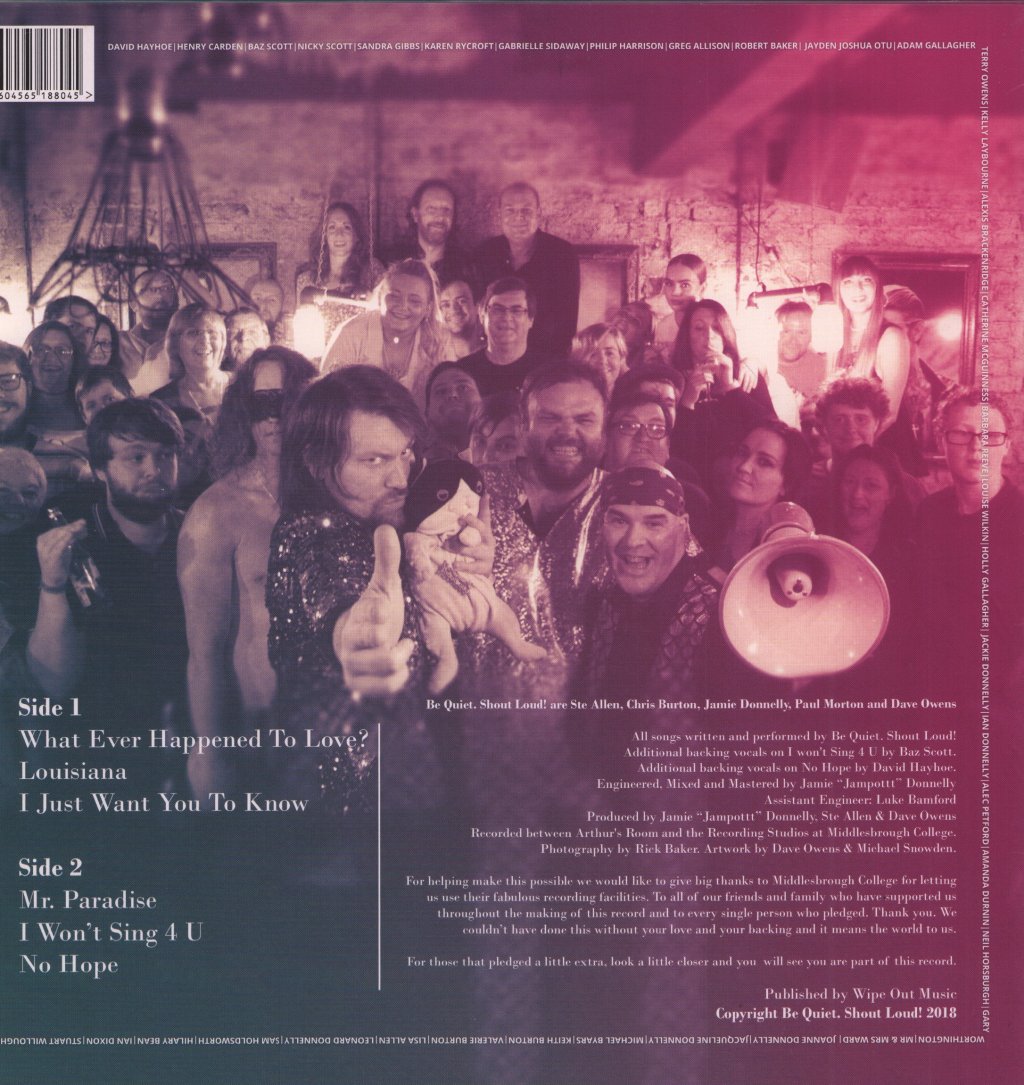 Be Quiet. Shout Loud! - Another Commotion - 12 Inch