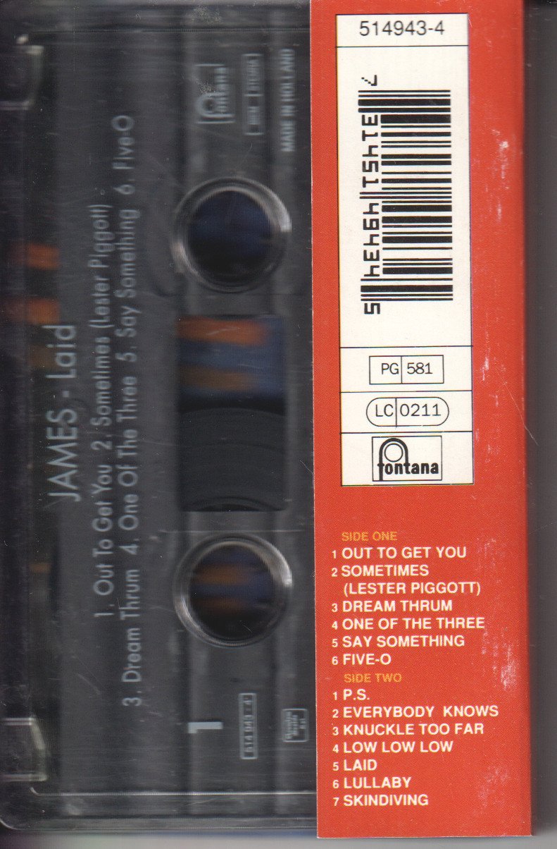 James - Laid - Cassette