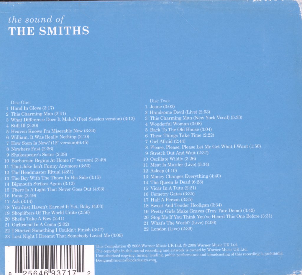 Smiths - Sound Of The Smiths - Cd Set