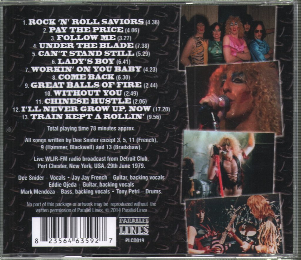 Twisted Sister - Fighting For The Rockers - Cd