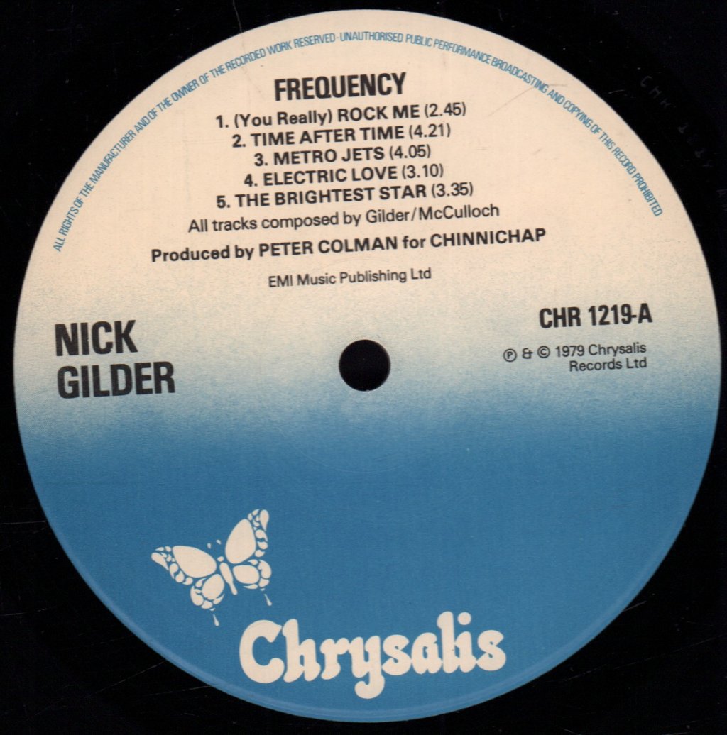 Nick Gilder - Frequency - Lp