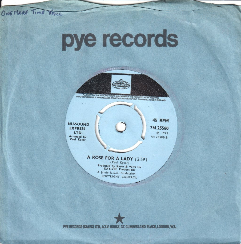 Nu-Sound Express Ltd - One More Time You All - 7 Inch