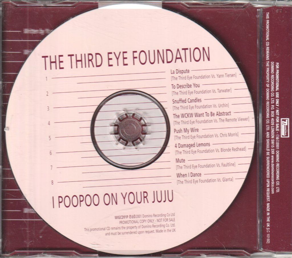 Third Eye Foundation - I Poopoo On Your Juju - Cd