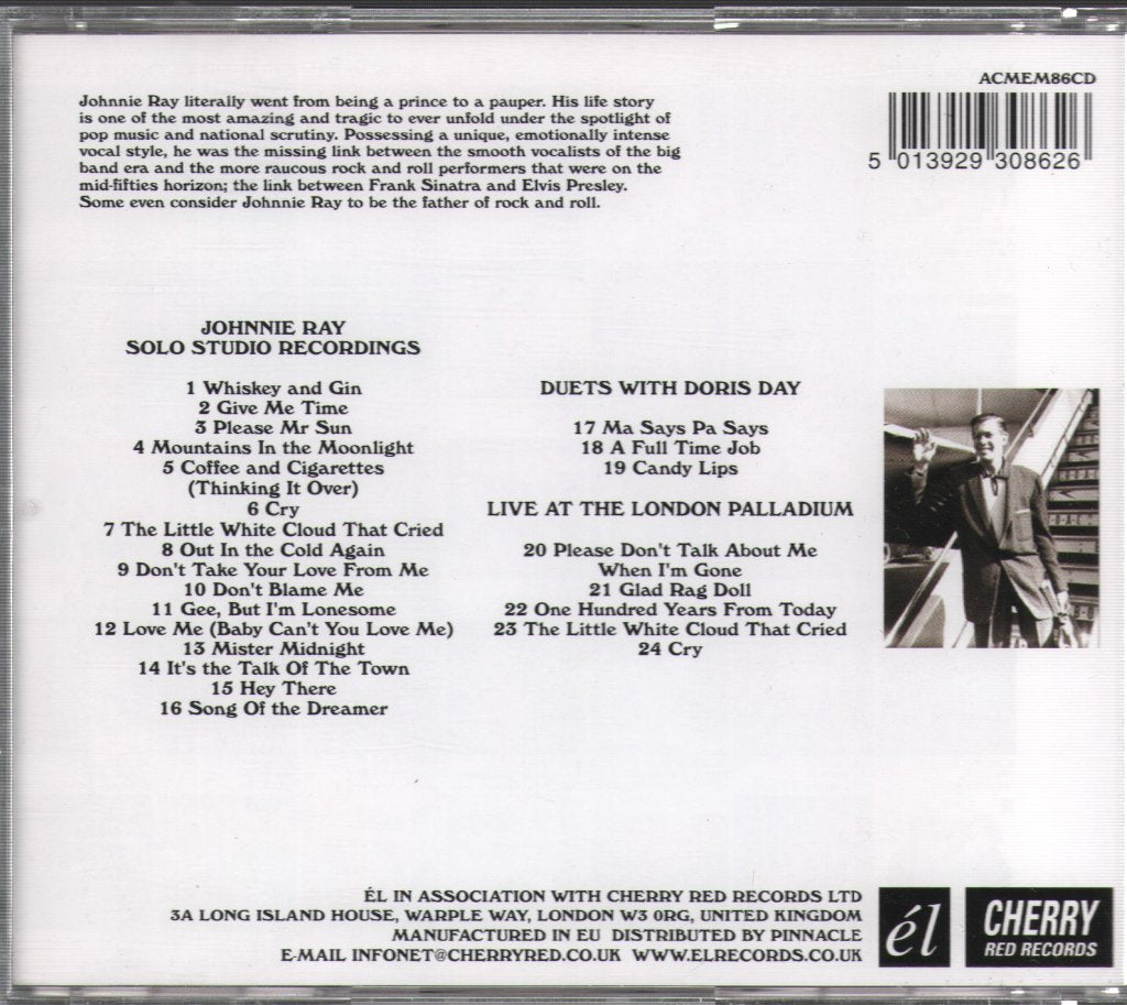 Johnnie Ray - Love Me - Cd