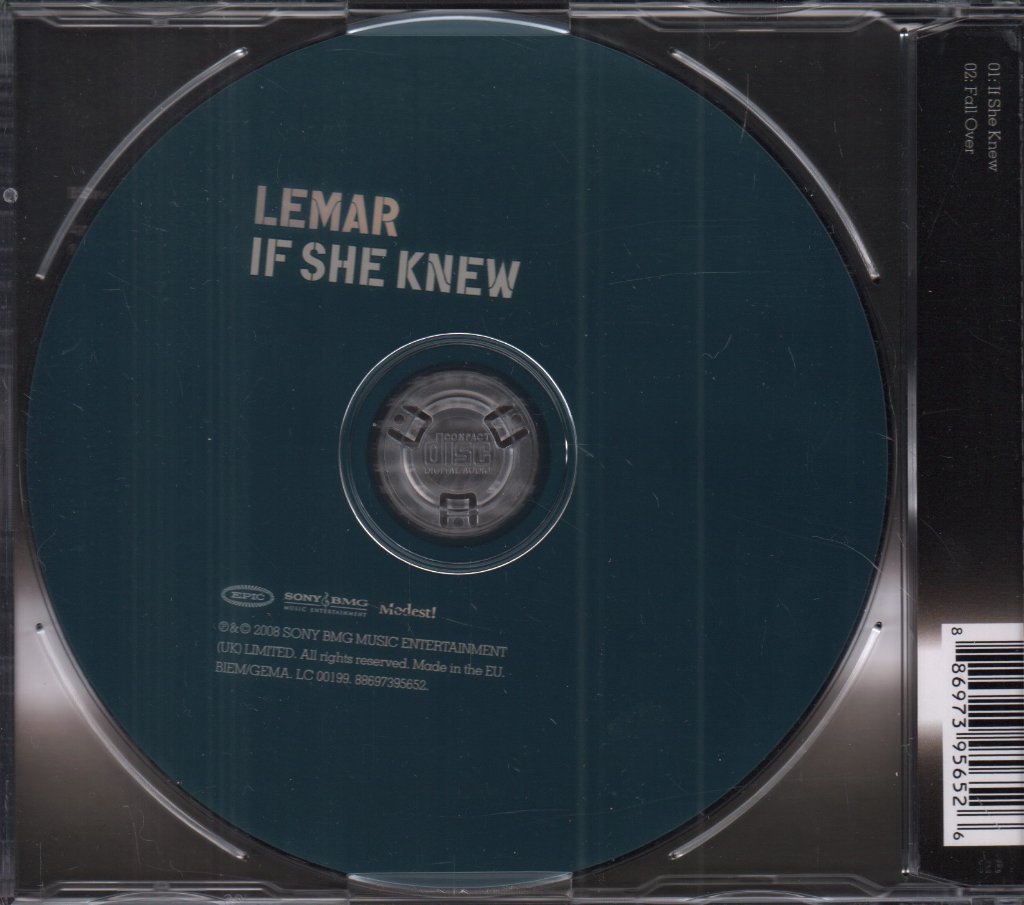 Lemar - If She Knew - Cd