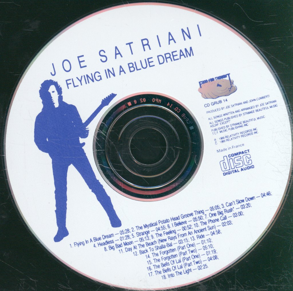 Joe Satriani - Flying In A Blue Dream - Cd