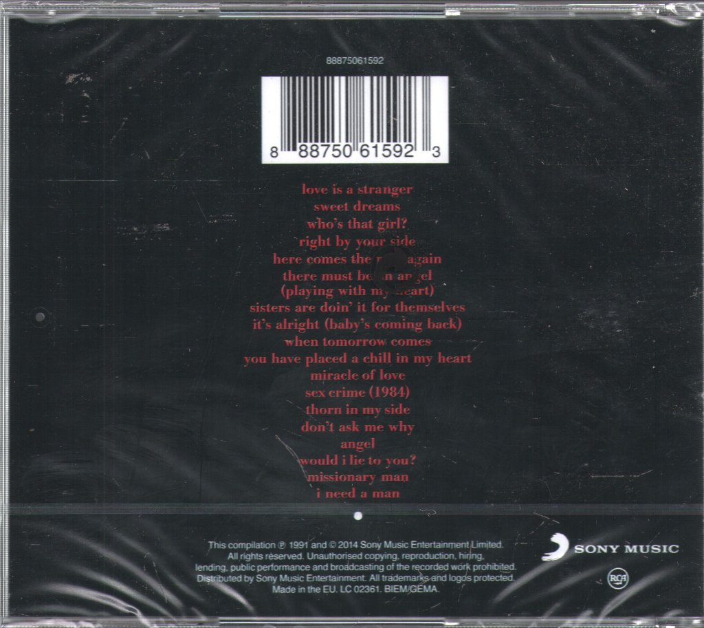 Eurythmics - Greatest Hits - Cd
