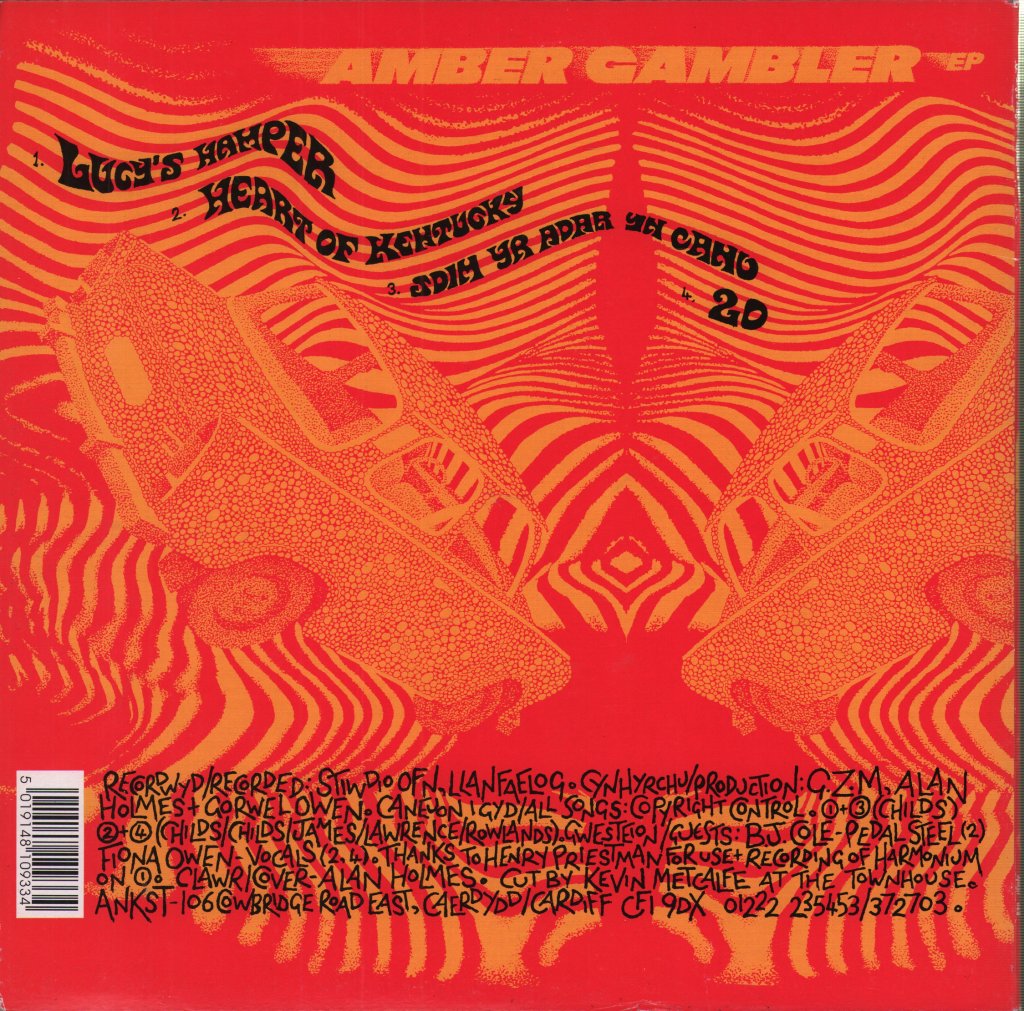 Gorky's Zygotic Mynci - Amber Gambler EP - 10 Inch