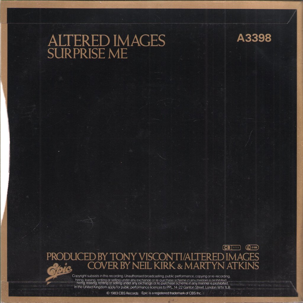 Altered Images - Bring Me Closer - 7 Inch