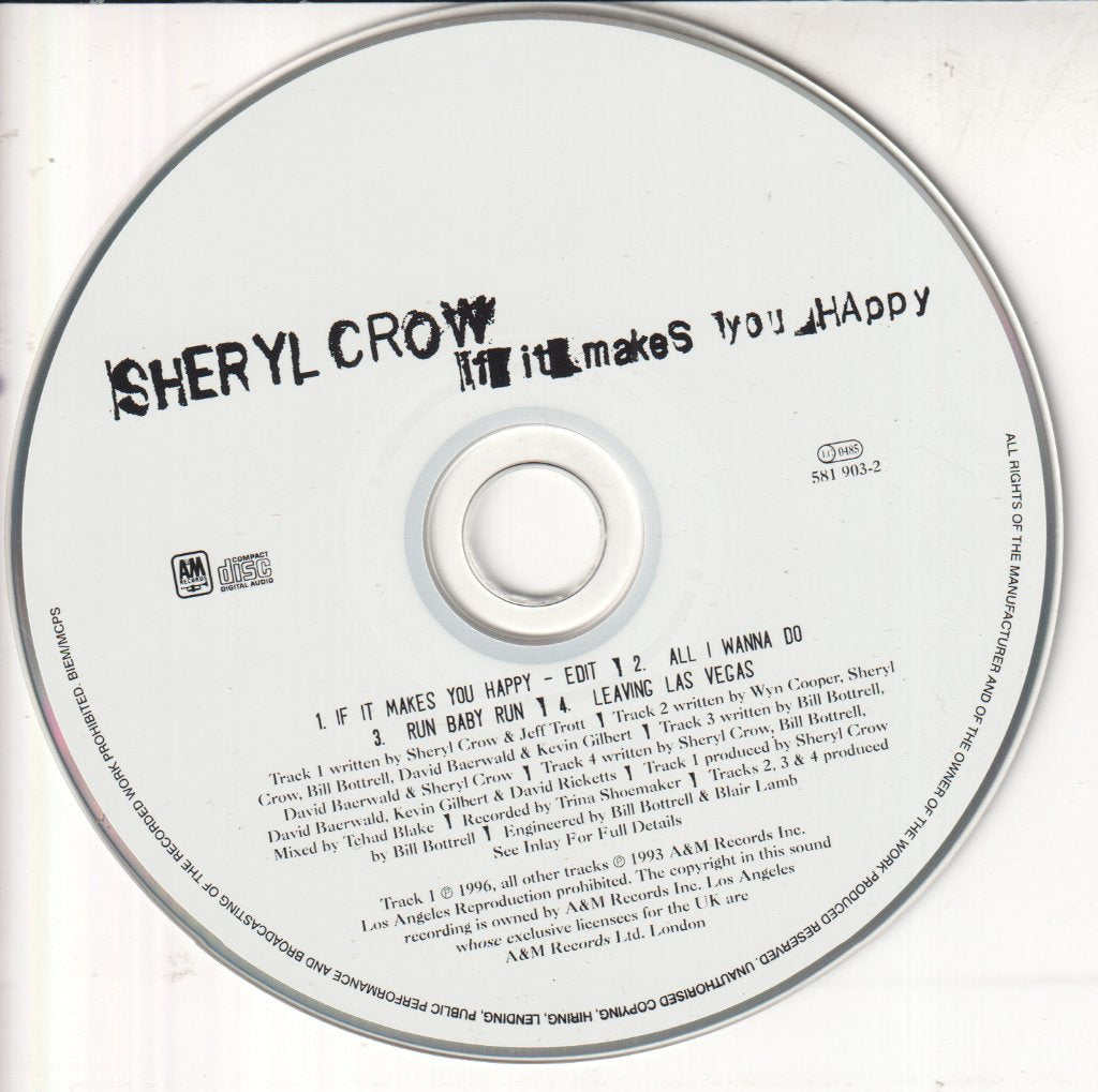 Sheryl Crow - If It Makes You Happy - Cd