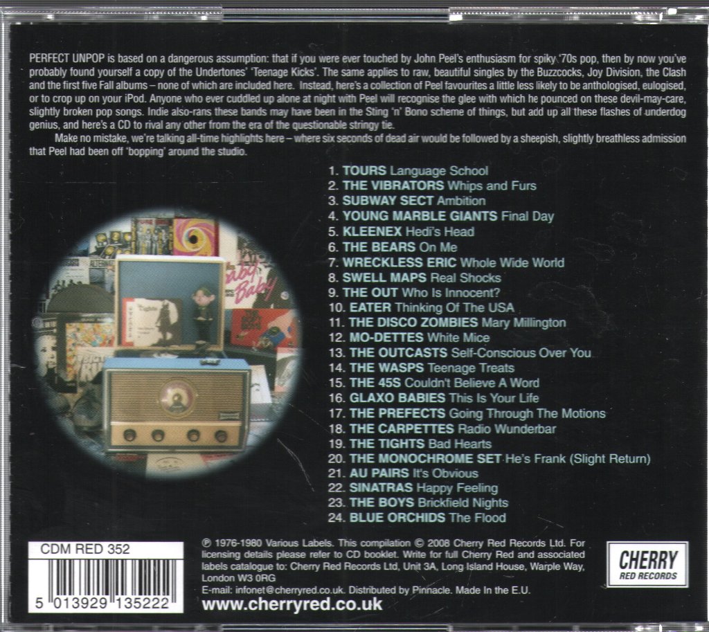 Various Artists - Perfect Unpop - Cd