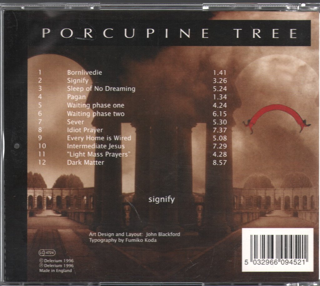 Porcupine Tree - Signify - Cd