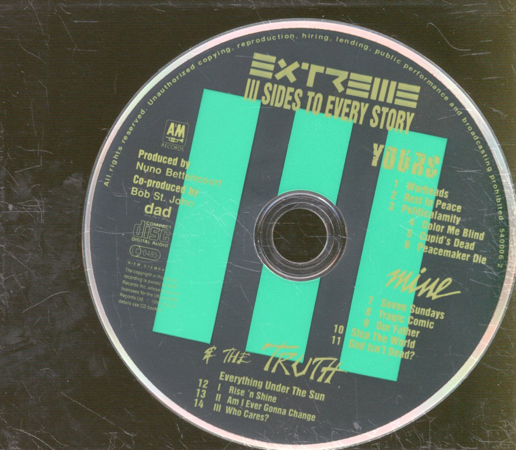 Extreme - III Sides To Every Story - Cd