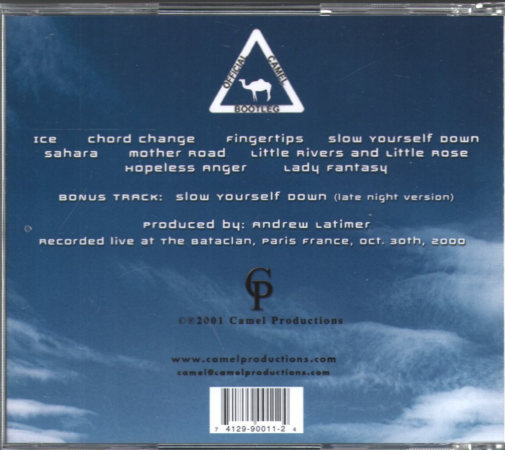 Camel - Paris Collection - Cd