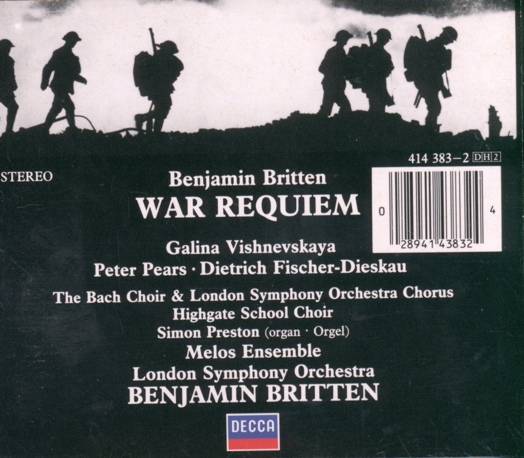 Benjamin Britten - War Requiem - Double Cd