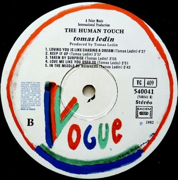 Tomas Ledin - Human Touch - Lp