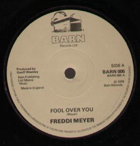 Freddi Meyer - Fool Over You - 7 Inch