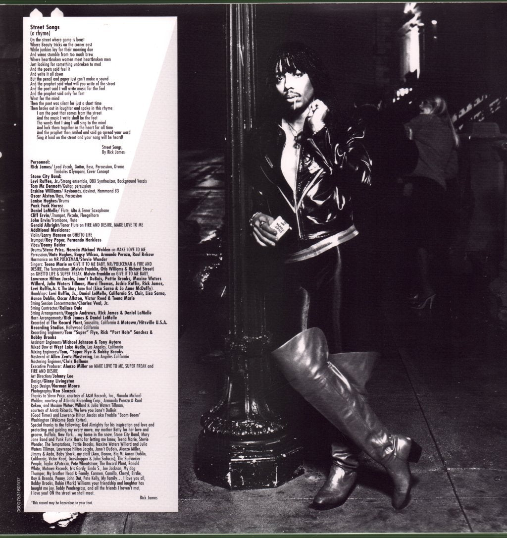 Rick James - Street songs - Lp