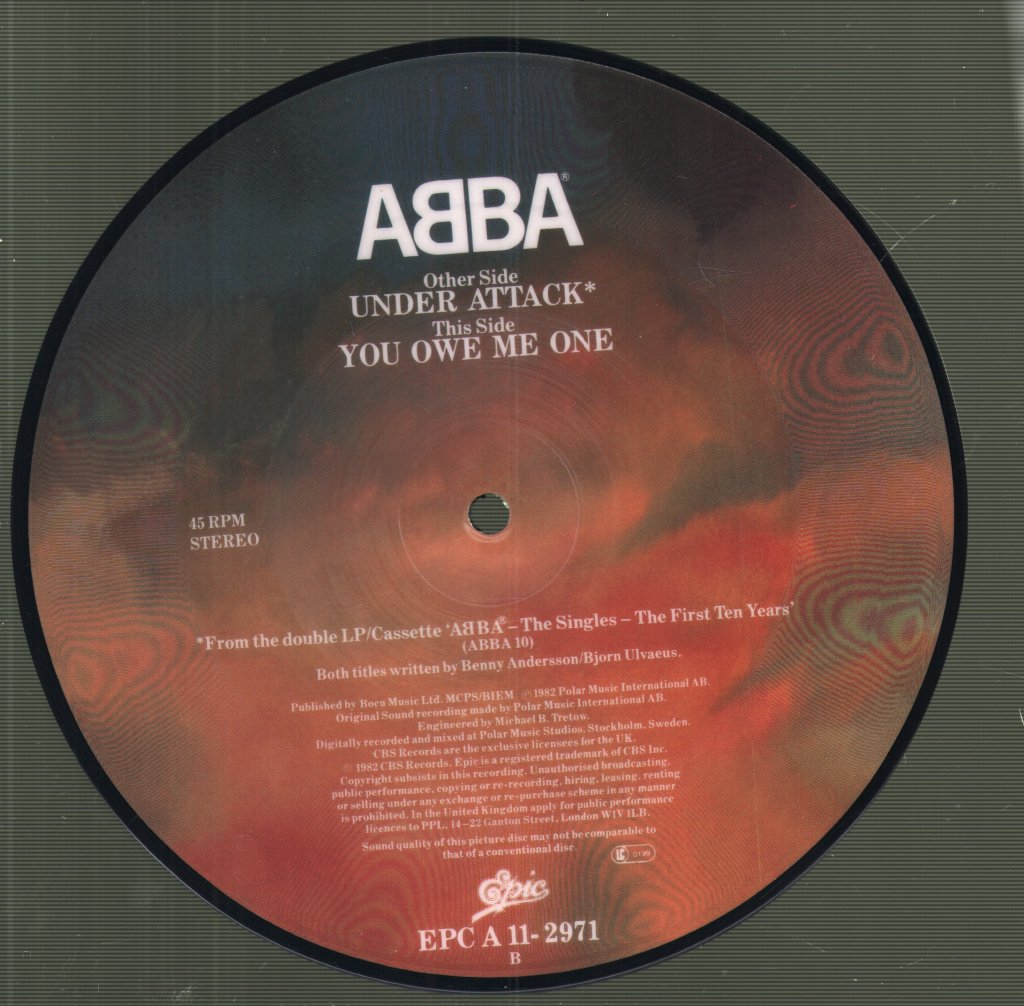 ABBA - Under Attack - 7 Inch