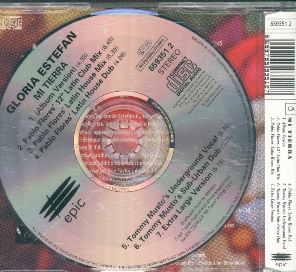 Gloria Estefan - Mi Tierra - Cd