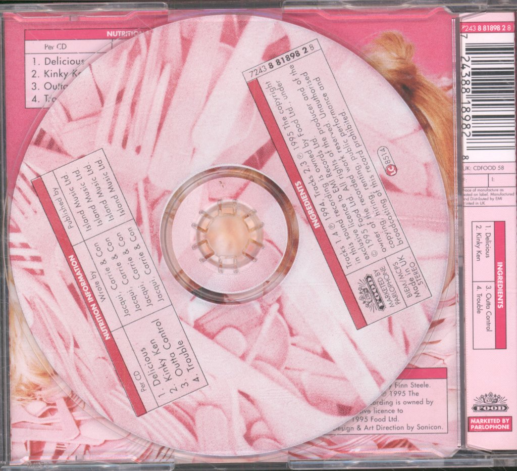 Shampoo (Girl Band) - Delicious - Cd