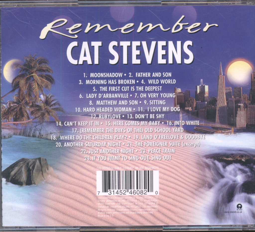 Cat Stevens - Remember (The Ultimate Collection) - Cd