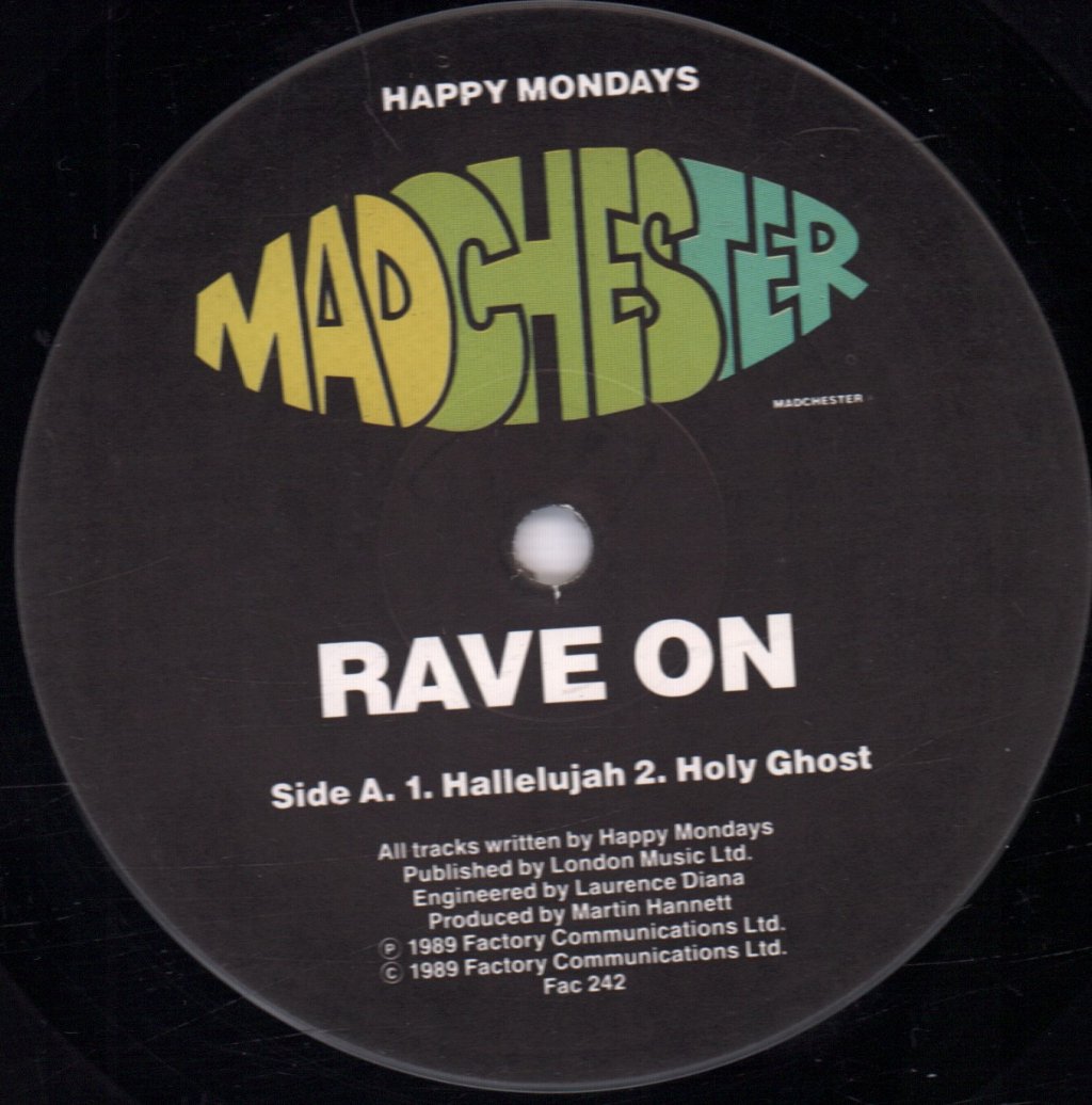 Happy Mondays - Hallelujah - 12 Inch