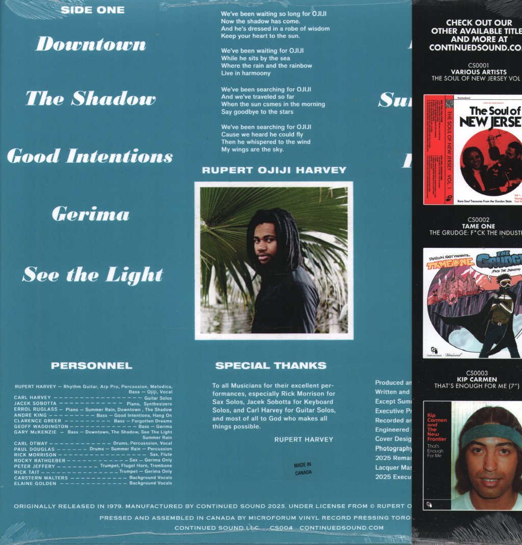 Ojiji - The Shadow - Double Lp