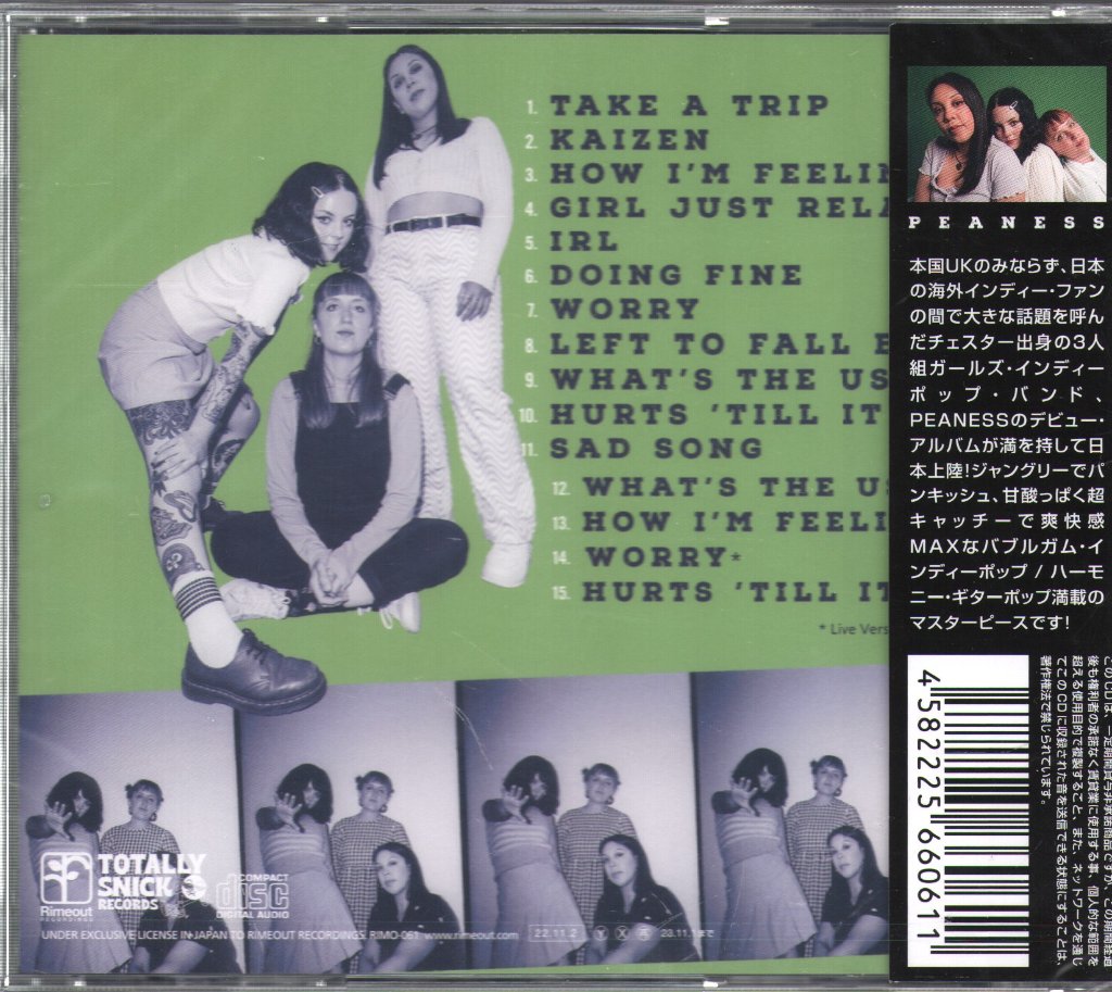 Peaness - World Full Of Worry - Cd