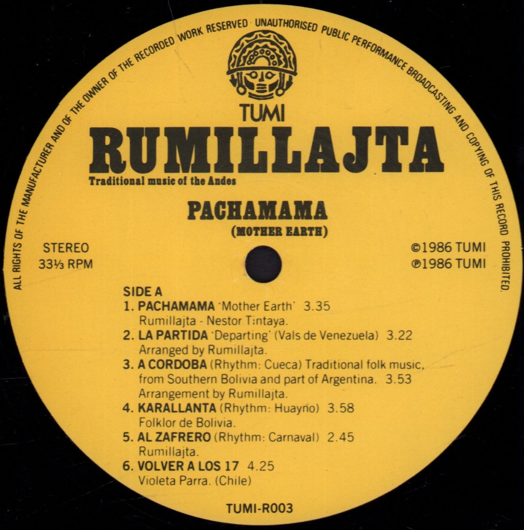 Rumillajta - Pachamama - Lp