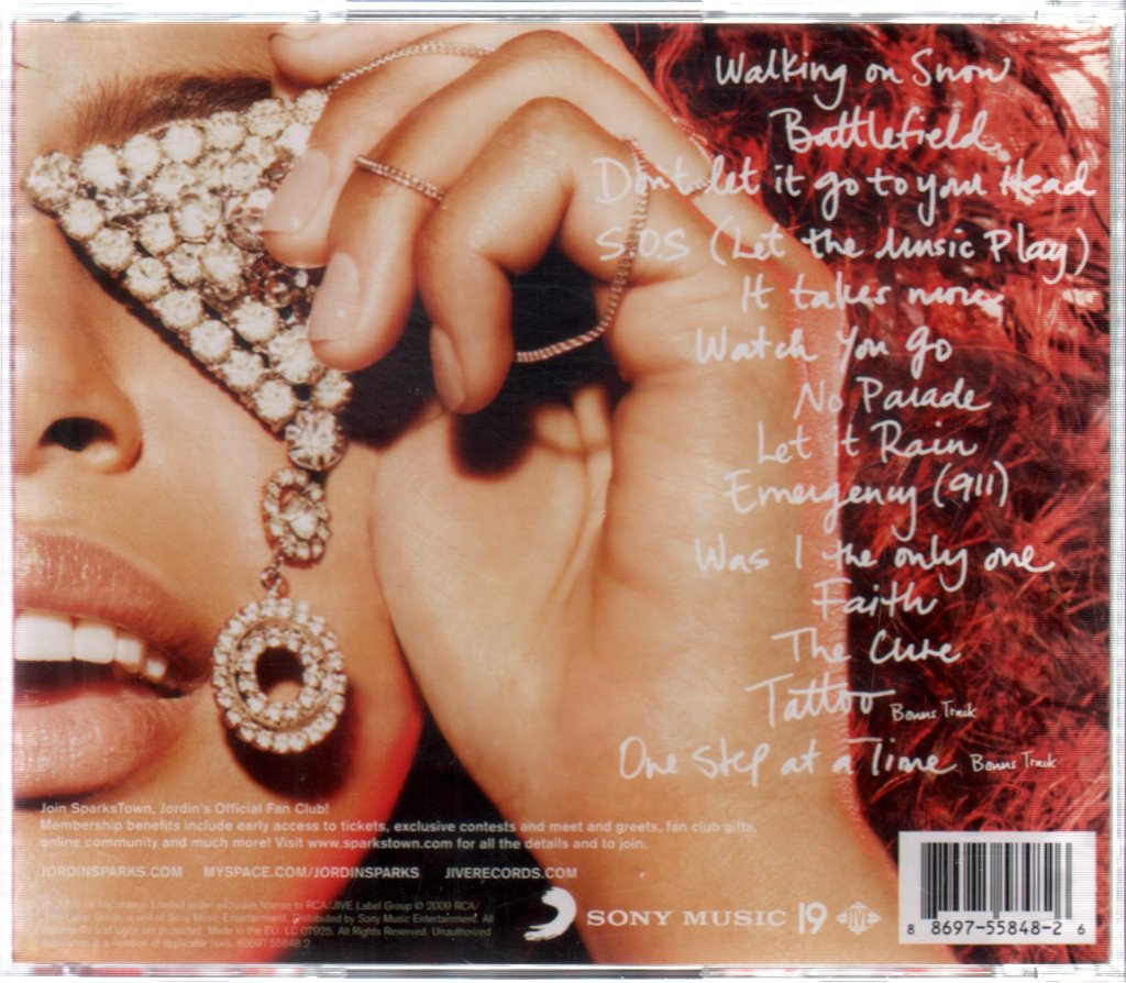 Jordin Sparks - Battlefield - Cd