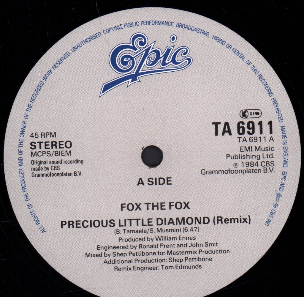 Fox The Fox - Precious Little Diamond - 12 Inch