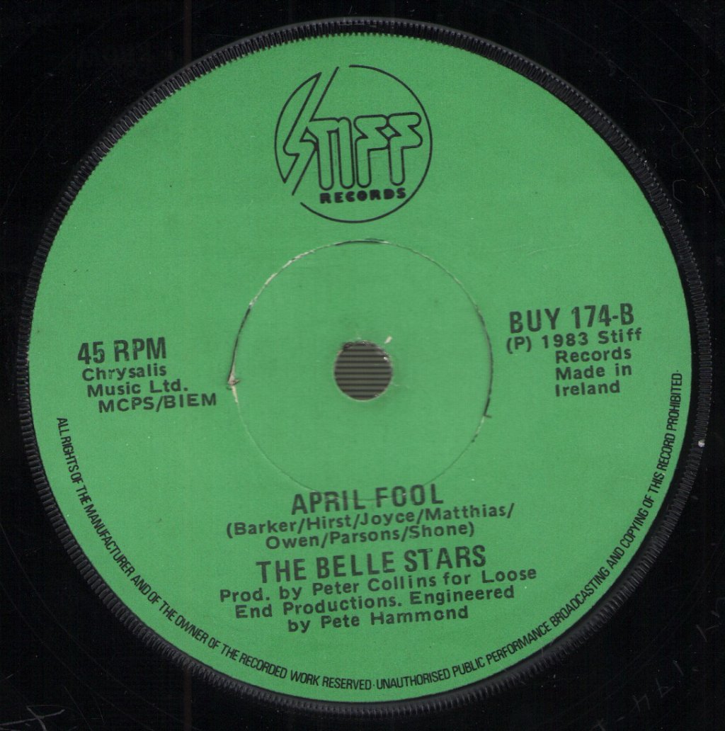 Belle Stars - Sweet Memory / April Fool - 7 Inch