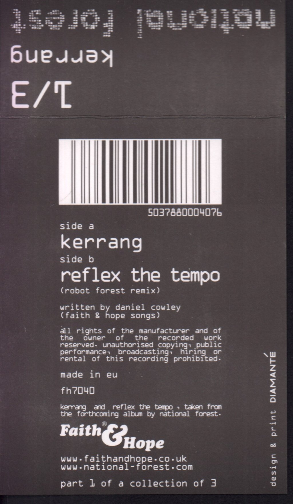 National Forest - Kerrang - 7 Inch