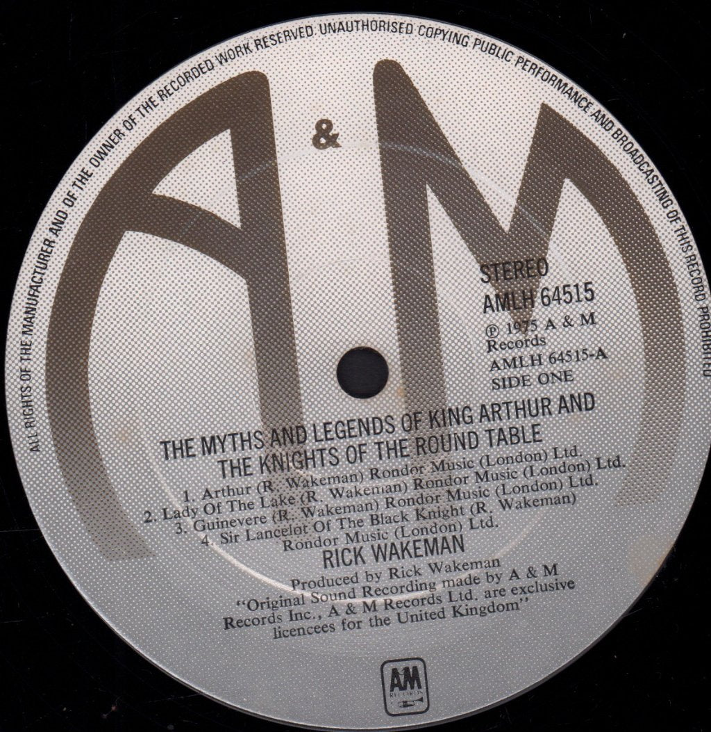 Rick Wakeman - Myths And Legends Of King Arthur - Lp