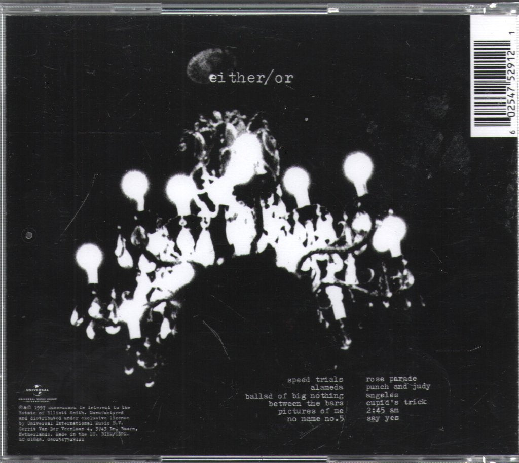 Elliott Smith - Either/Or - Cd