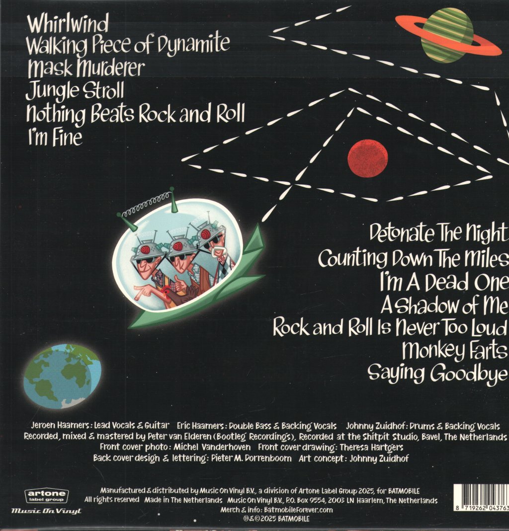 Batmobile - Back From Tremor - Lp
