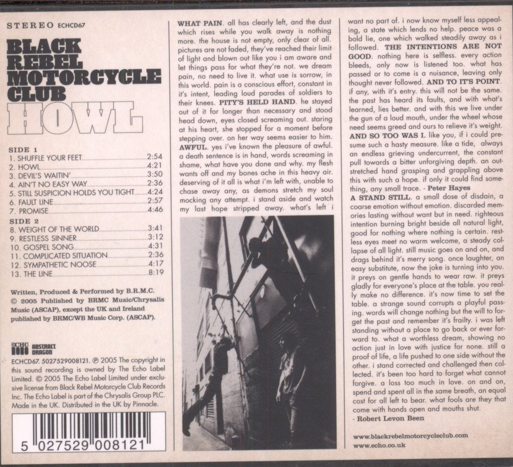 Black Rebel Motorcycle Club - Howl - Cd