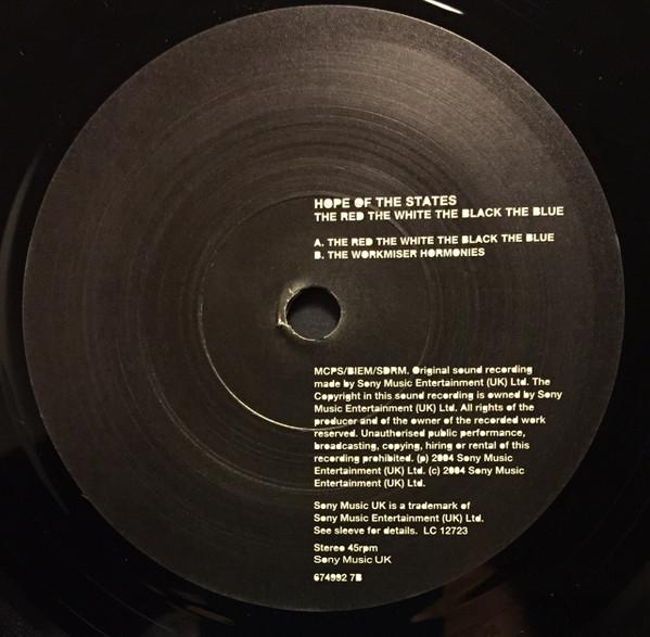 Hope Of The States - Red The White The Black The Blue - 7 Inch