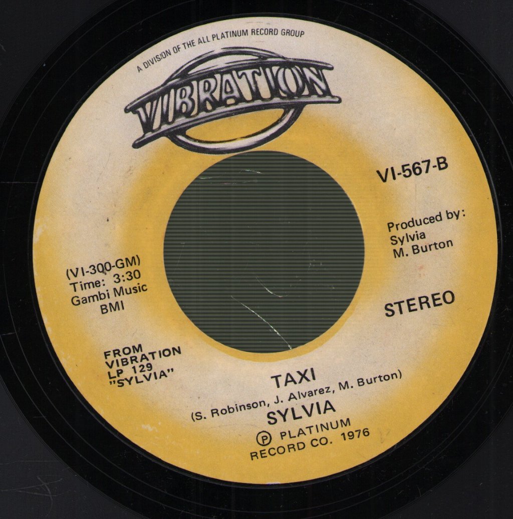 Sylvia (70'S Artist) - L.a. Sunshine - 7 Inch