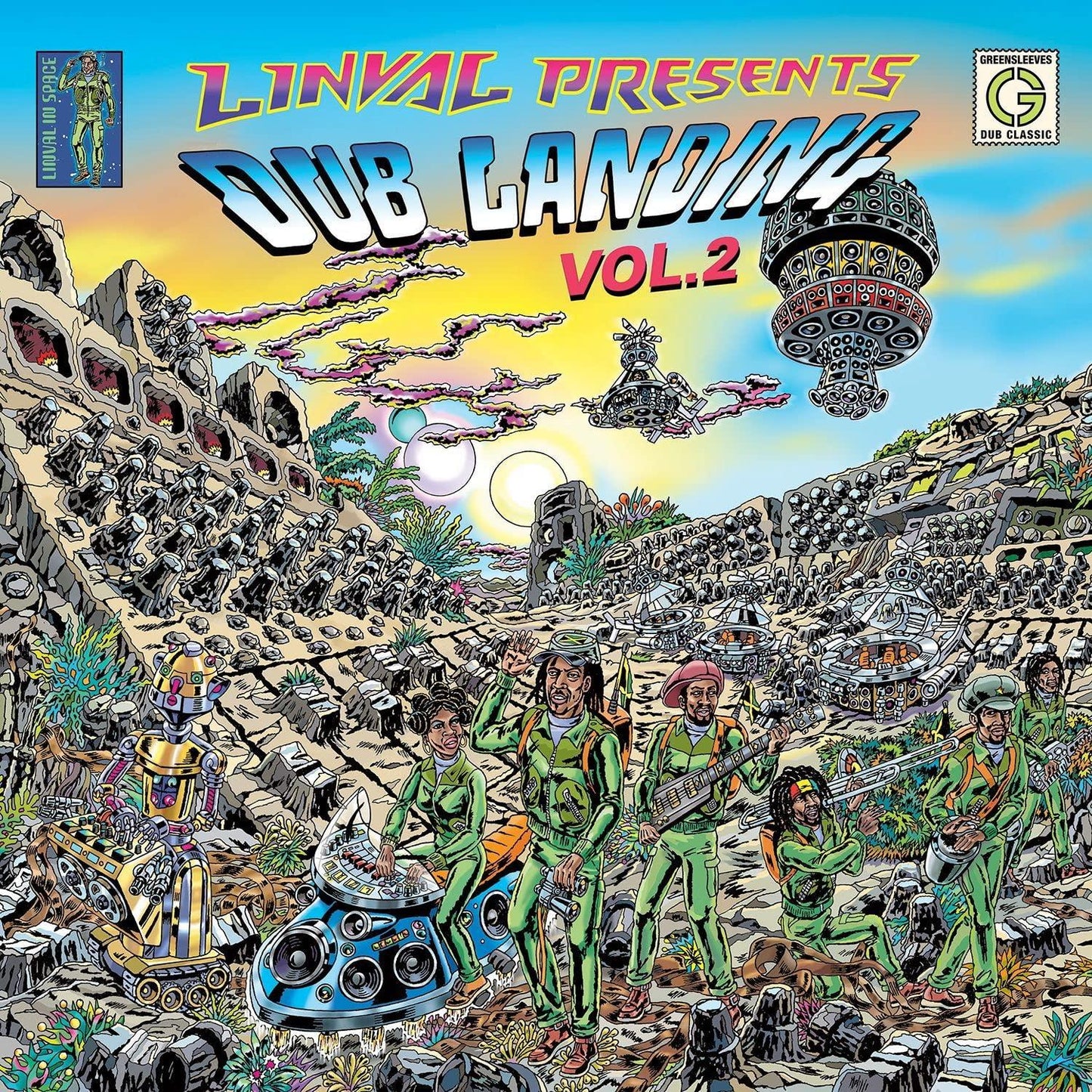 Linval Thompson - Dub Landing, Vol. 2 - Double Lp